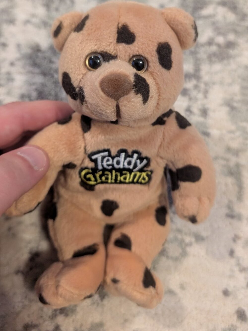 Teddy Grahams Spotted Bear Plush Stuffed Animal 8" Snack Mascot Village - Picture 2 of 7